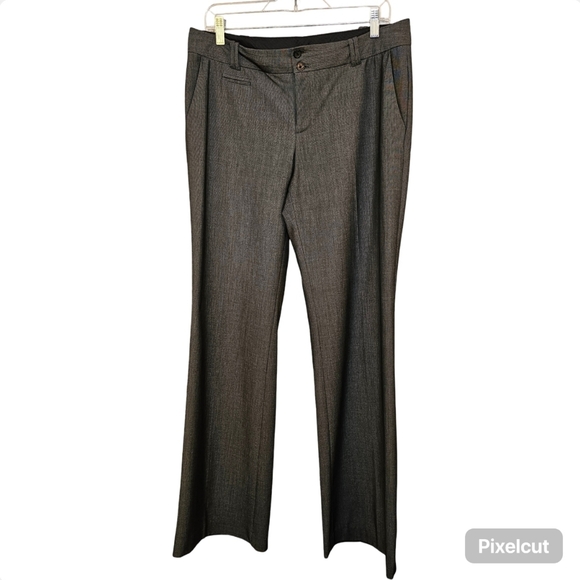 Calvin Klein Riley grey business office formal pants size 10 US - Picture 1 of 8